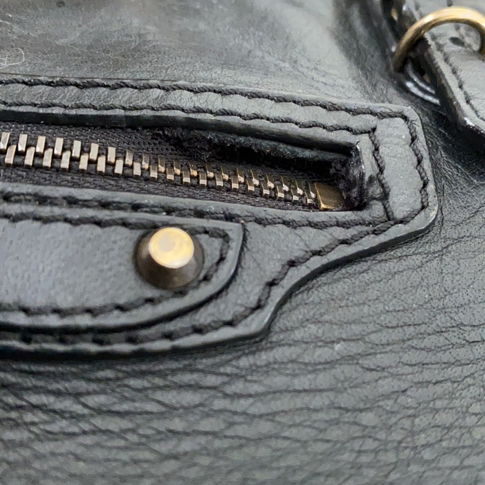 Authentic Balenciaga black genuine leather purse. - Picture 6 of 7